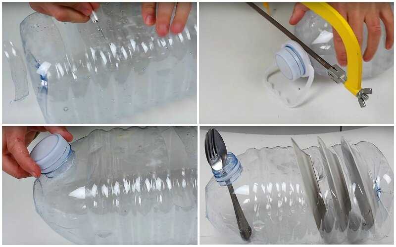 Plastik şişe ile pratik bir temizlik aracı yapmak